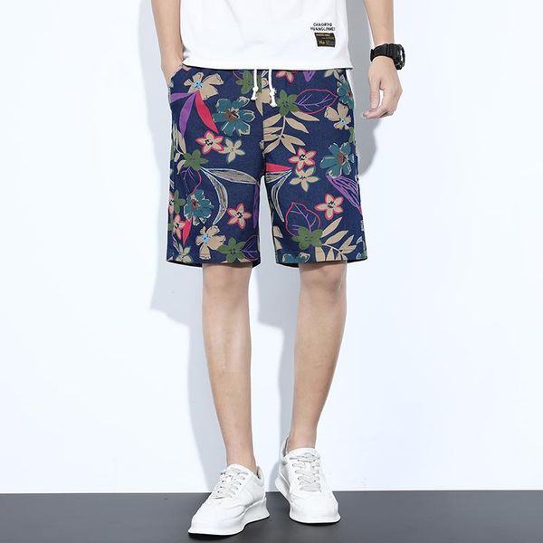 classic style beach shorts 2021 summer brand clothing men's straight loose flower print elastic waist casual, White;black
classic style beach shorts 2021 summer brand clothing men's straight loose flower print elastic waist casual, White;black
