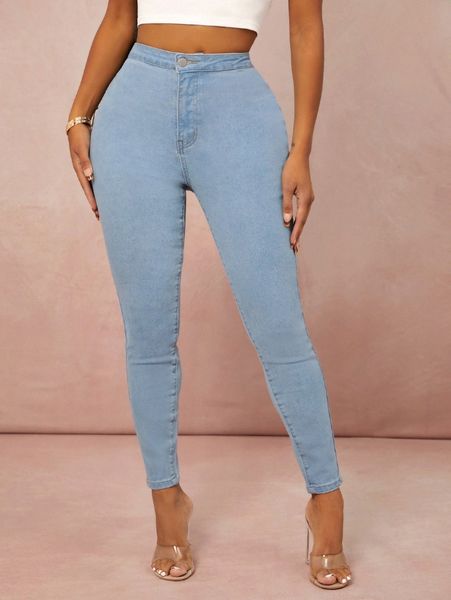 sxy high waist skinny jeans m0qy#, Blue 
sxy high waist skinny jeans m0qy#, Blue