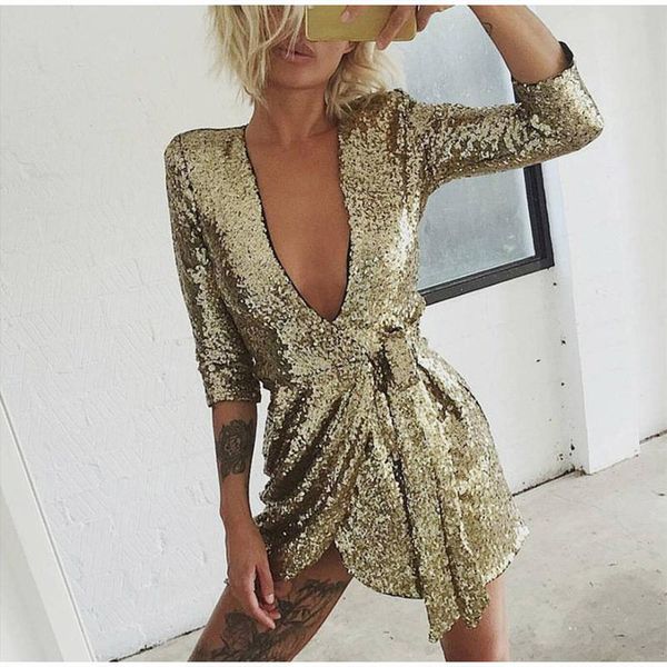 party dresses vintage gold sequin deep v neck women evening dress 2021 spring club wear night lady skinny reflective, White;black
party dresses vintage gold sequin deep v neck women evening dress 2021 spring club wear night lady skinny reflective, White;black