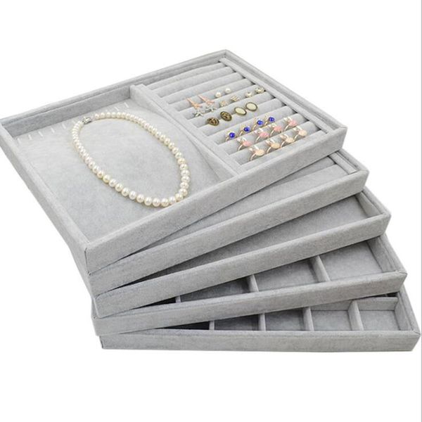 jewelry pouches, bags stackable velvet trays organizer storage display for drawer earring necklace bracelet ring organize -gray, Pink;blue
jewelry pouches, bags stackable velvet trays organizer storage display for drawer earring necklace bracelet ring organize -gray, Pink;blue