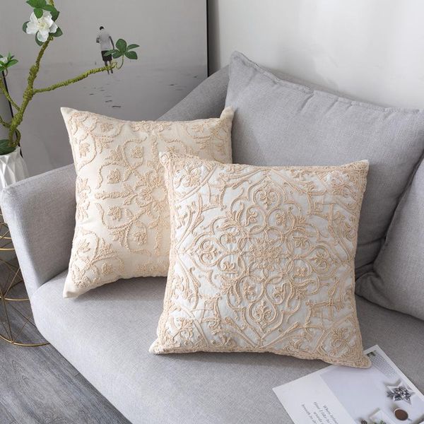50x50cm american whole twine embroidery flower pillowcase villa cafe linen home living room sofa bed cushion cover cushion/decorative pillow
50x50cm american whole twine embroidery flower pillowcase villa cafe linen home living room sofa bed cushion cover cushion/decorative pillow