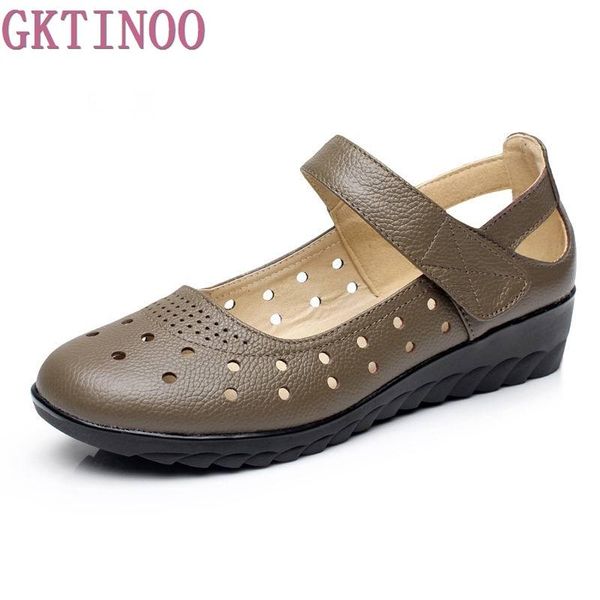 dress shoes summer fashion genuine leather ladies sandals women cow hollow wedges woman plus size, Black
dress shoes summer fashion genuine leather ladies sandals women cow hollow wedges woman plus size, Black