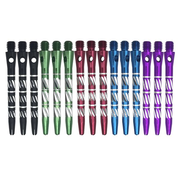 new 3pcs chromatic darts shafts 45mm aluminium alloy material shaft dart accessories throwing toy darts shafts dardos, Black
new 3pcs chromatic darts shafts 45mm aluminium alloy material shaft dart accessories throwing toy darts shafts dardos, Black