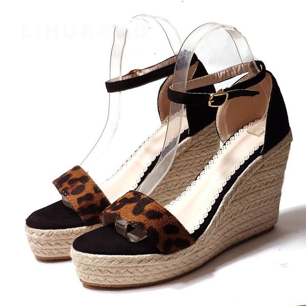 wedges sandals for women high heel espadrilles shoes leopard pumps platform ankle strap casual party office lady sandal, Black
wedges sandals for women high heel espadrilles shoes leopard pumps platform ankle strap casual party office lady sandal, Black