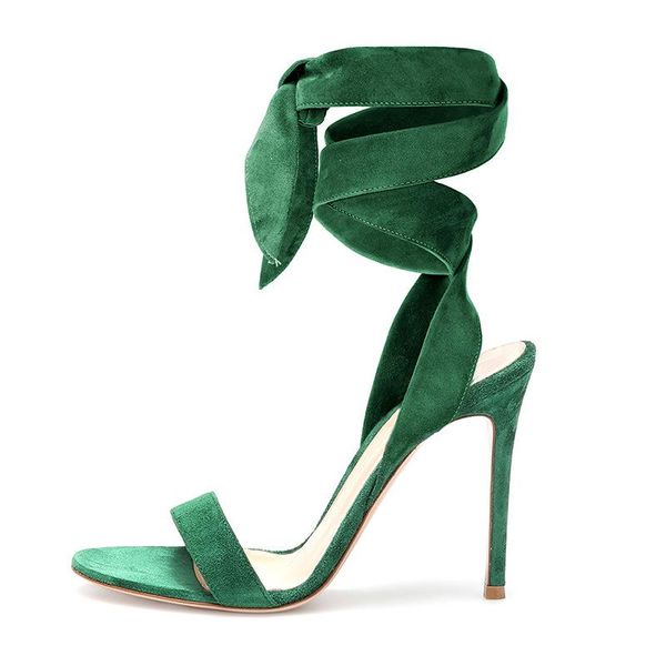 green suede bandge sandals ladies peep toe gladiator thin high heels party zapatos summer street outfit, Black
green suede bandge sandals ladies peep toe gladiator thin high heels party zapatos summer street outfit, Black