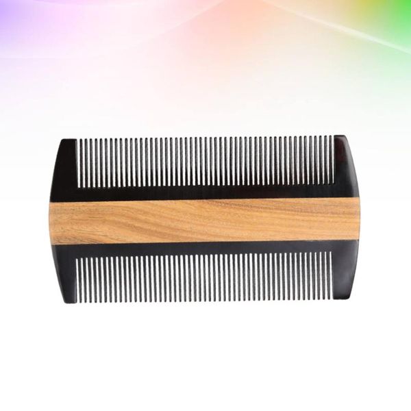 hair brushes 1 pc ox horn comb natural sandalwood wooden dandruff double-edged strainer head massager for men, Silver
hair brushes 1 pc ox horn comb natural sandalwood wooden dandruff double-edged strainer head massager for men, Silver