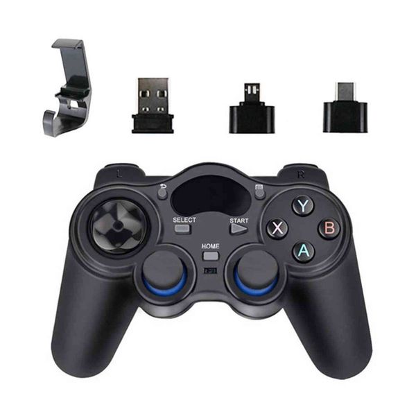 2.4g wireless controller gamepad android usb joystick control wireless gamepad vibration controle with otg adapter h1126
2.4g wireless controller gamepad android usb joystick control wireless gamepad vibration controle with otg adapter h1126