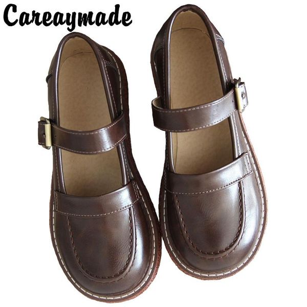 careaymade-harajuku big head shoes retro women's college low single department round dress, Black
careaymade-harajuku big head shoes retro women's college low single department round dress, Black