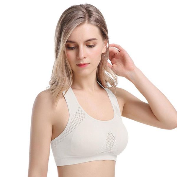 gym clothing women absorb sweat no steel ring seamless sports bras wirepadded yoga bra athletic vest lady fitness training tank, White;black
gym clothing women absorb sweat no steel ring seamless sports bras wirepadded yoga bra athletic vest lady fitness training tank, White;black