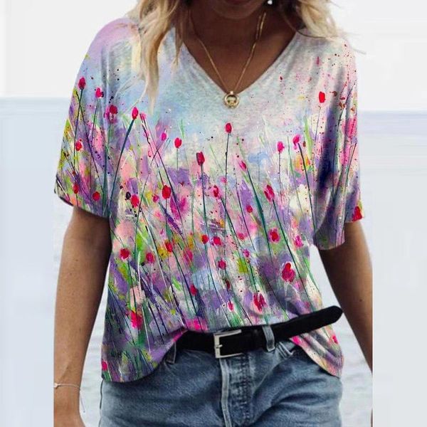 women's t-shirt 4# women loose printed t shirt summer short sleeve v-neck tshirts tee big size 2021 vintage t-shirts woman tshirts, White
women's t-shirt 4# women loose printed t shirt summer short sleeve v-neck tshirts tee big size 2021 vintage t-shirts woman tshirts, White