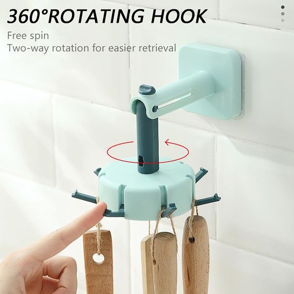 hooks & rails 25#360° rotatable kitchen utensils punch-six-jaw wall oversized weighing hanger bathroom rack waterproof home storage
hooks & rails 25#360° rotatable kitchen utensils punch-six-jaw wall oversized weighing hanger bathroom rack waterproof home storage