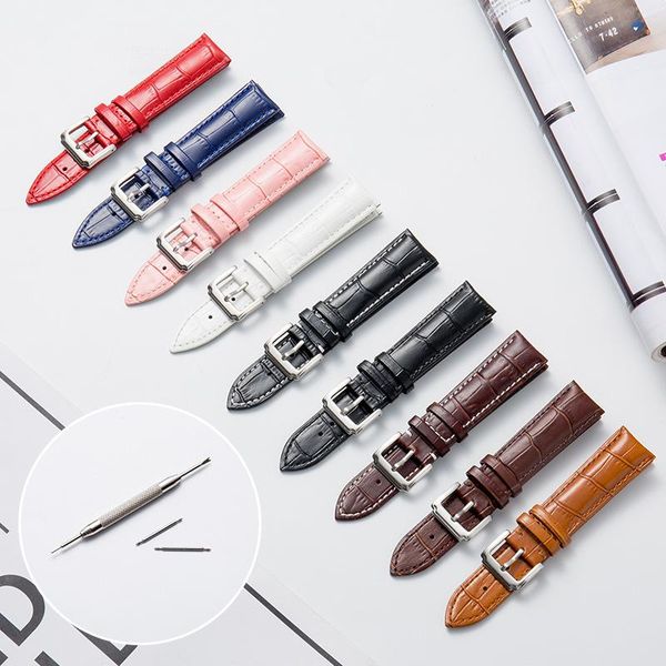 watch bands band genuine leather straps 12-24mm accessories 9 colors watchbands, Black;brown
watch bands band genuine leather straps 12-24mm accessories 9 colors watchbands, Black;brown