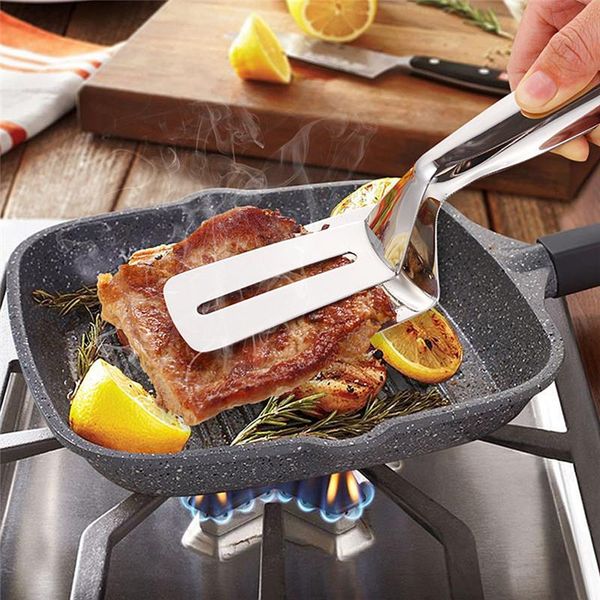 forks 304 stainless steel fried household fish steak kitchen barbecue shovel bread clip
forks 304 stainless steel fried household fish steak kitchen barbecue shovel bread clip