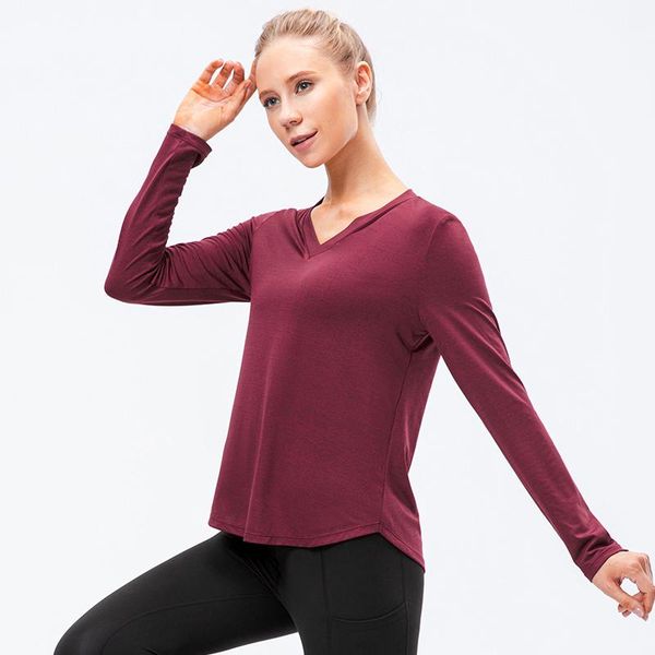 yoga outfit women autumn winter long sleeve shirts loose cusual sports t-shirt breathable running training fitness clothing
yoga outfit women autumn winter long sleeve shirts loose cusual sports t-shirt breathable running training fitness clothing