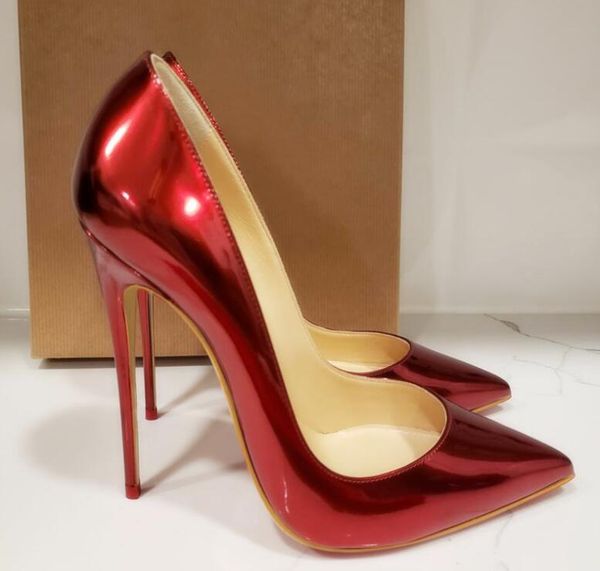 dress shoes 2021 color brand red heels for women pointed toe 12cm high wedding super (8cm-up) plus size 44, Black
dress shoes 2021 color brand red heels for women pointed toe 12cm high wedding super (8cm-up) plus size 44, Black
