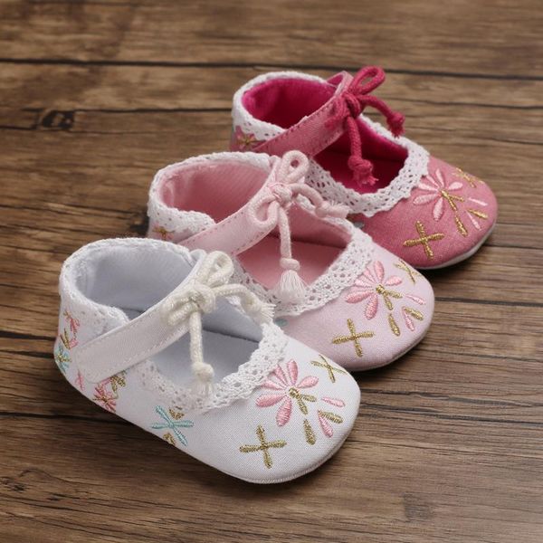 first walkers born baby girl toddler shoes soft bottom breathable lovely with embroidery
first walkers born baby girl toddler shoes soft bottom breathable lovely with embroidery