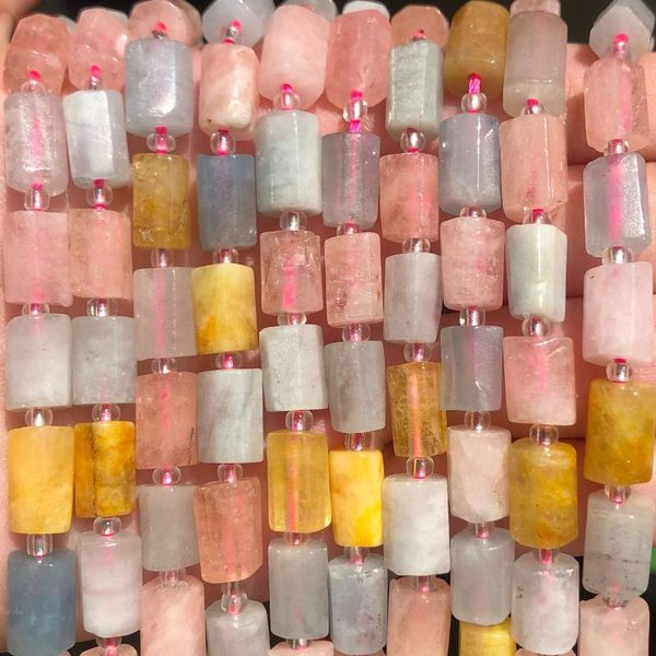 other 7.5'' natural faceted morganite gem stone beads cylinder loose spacer for jewelry making diy bracelet charms accessories
other 7.5'' natural faceted morganite gem stone beads cylinder loose spacer for jewelry making diy bracelet charms accessories