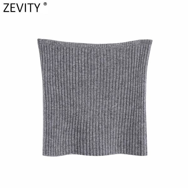 women strapless grey color slimming short knitting sweater female chic design high street ladies vest s557 210420, White
women strapless grey color slimming short knitting sweater female chic design high street ladies vest s557 210420, White