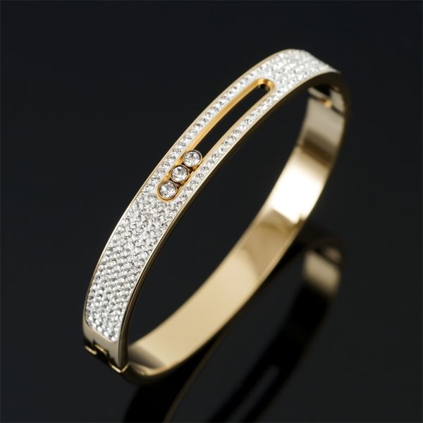 luxury cz crystal stainless steel women bracelet sliding bangle for women's wedding party band wristband jewelry gift 210918, Black
luxury cz crystal stainless steel women bracelet sliding bangle for women's wedding party band wristband jewelry gift 210918, Black
