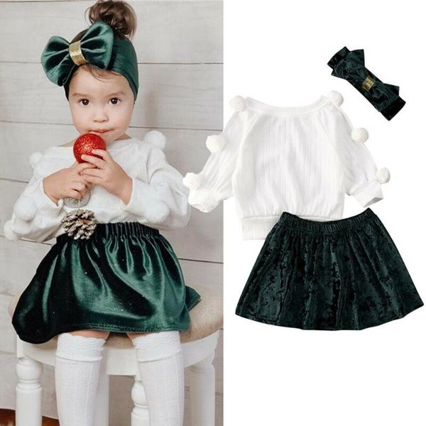 toddler baby girl christmas outfits clothes long sleeve skirts headband clothing sets, White
toddler baby girl christmas outfits clothes long sleeve skirts headband clothing sets, White