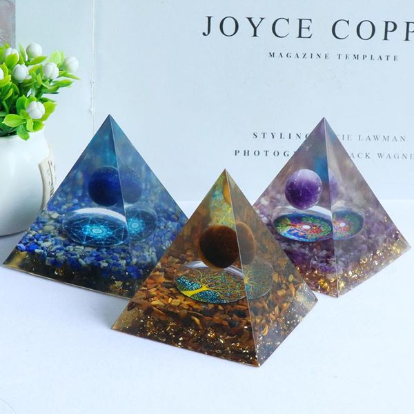 charms natural semi-precious stone furnishing articles pyramid shape meditation crystal ball for diy jewelry making home decoration, Bronze;silver
charms natural semi-precious stone furnishing articles pyramid shape meditation crystal ball for diy jewelry making home decoration, Bronze;silver