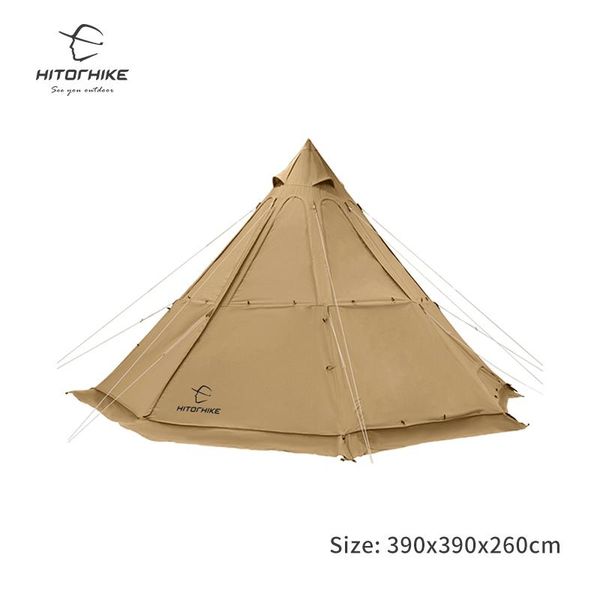 tents and shelters hitorhike arrival outdoor camping glamping waterproof tent 210g poly cotton 4-5person
tents and shelters hitorhike arrival outdoor camping glamping waterproof tent 210g poly cotton 4-5person