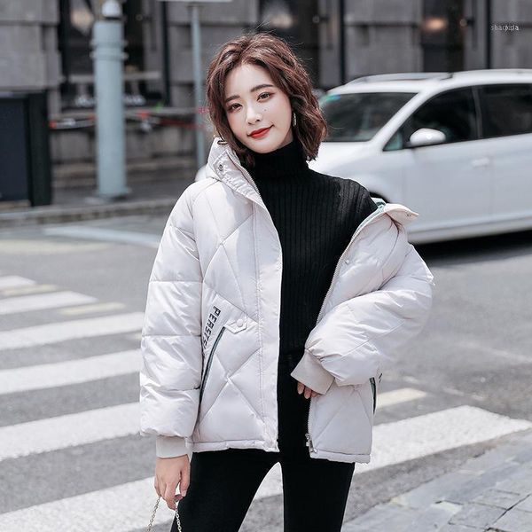 hooded down jacket cotton-padded clothes female winter short 2021 style thickened selling short-height medium length cot1, Black
hooded down jacket cotton-padded clothes female winter short 2021 style thickened selling short-height medium length cot1, Black