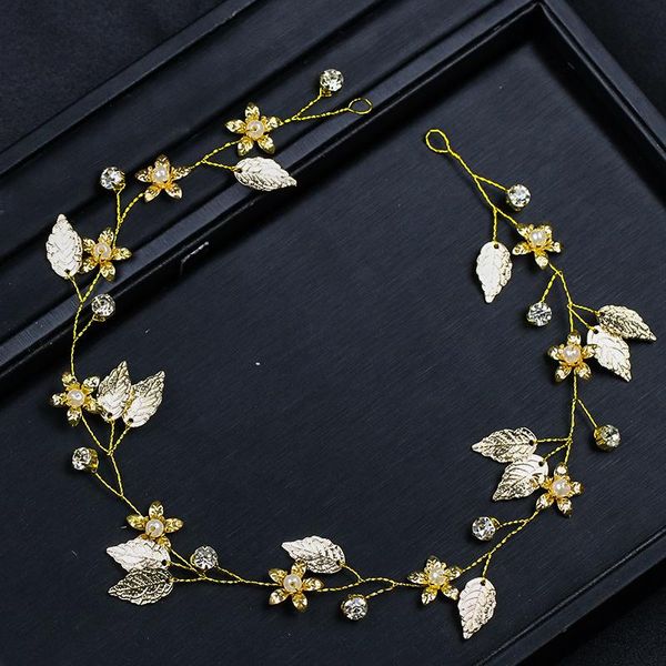 hair clips & barrettes gold leaf headband wedding accessories pearl flower bride crystal beads headpiece for decoration, Golden;silver
hair clips & barrettes gold leaf headband wedding accessories pearl flower bride crystal beads headpiece for decoration, Golden;silver