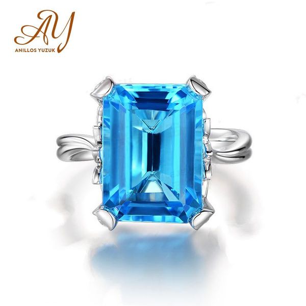 cluster rings anillos yuzuk silver 925 jewelry ring aquamarine sapphire party classic sterling woman wedding gift, Golden;silver
cluster rings anillos yuzuk silver 925 jewelry ring aquamarine sapphire party classic sterling woman wedding gift, Golden;silver