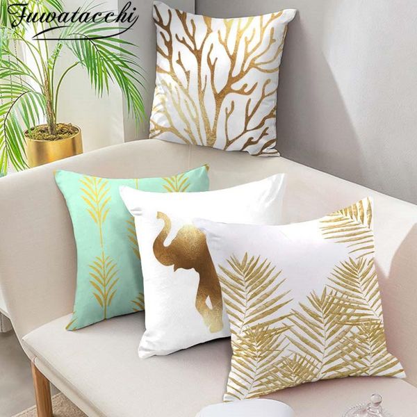cushion/decorative pillow fuwatacchi gold stamping cushion cover leaf tree geometric case wedding decorative pillowcase covers funda cojin
cushion/decorative pillow fuwatacchi gold stamping cushion cover leaf tree geometric case wedding decorative pillowcase covers funda cojin