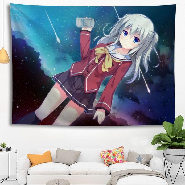 tapestries custom anime charlotte printed tapestry background decorative various sizes wall hanging decor
tapestries custom anime charlotte printed tapestry background decorative various sizes wall hanging decor