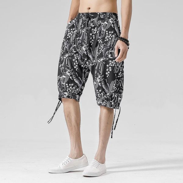 men's pants mrgb 2021 summer men calf-length cotton shorts chinese style casual loose harem male vintage trousers, Black
men's pants mrgb 2021 summer men calf-length cotton shorts chinese style casual loose harem male vintage trousers, Black