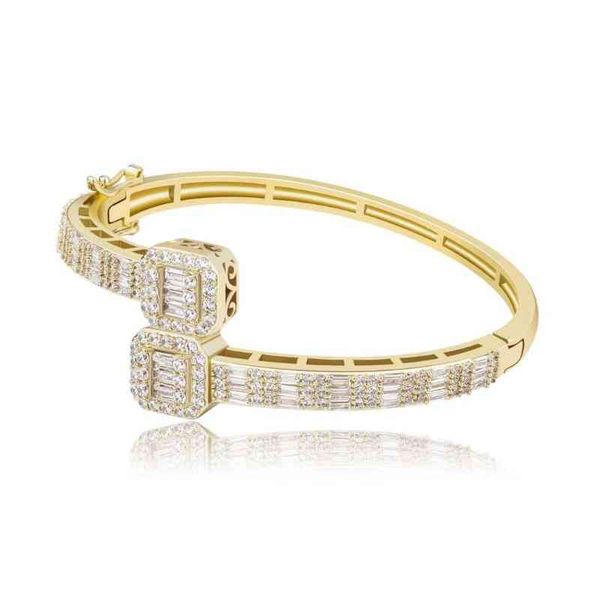 luxury iced out square cz diamond baguette bracelet cuban link chain c cuff bracelets&bangl gift jewelry, Golden;silver
luxury iced out square cz diamond baguette bracelet cuban link chain c cuff bracelets&bangl gift jewelry, Golden;silver