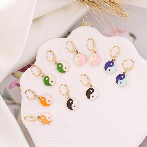 hoop & huggie design yin yang earrings for women teen girls gold color yingyang pendant tai chi fashion jewelry gift 2021, Golden;silver
hoop & huggie design yin yang earrings for women teen girls gold color yingyang pendant tai chi fashion jewelry gift 2021, Golden;silver