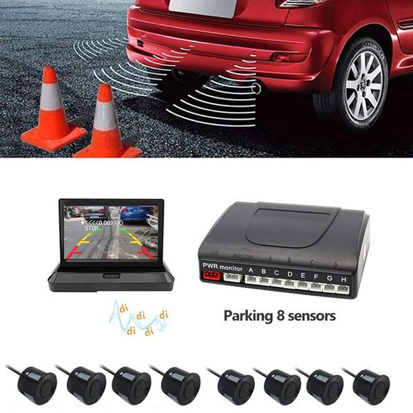 car rear view cameras& parking sensors 8 parktronics reverse radar sound buzzer alarm with 18.5mm camera/monitor front&rear dual assist
car rear view cameras& parking sensors 8 parktronics reverse radar sound buzzer alarm with 18.5mm camera/monitor front&rear dual assist