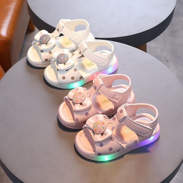 sandals light luminous children baby girls led beach shoes bowknot girl for chaussures fille, Black;red
sandals light luminous children baby girls led beach shoes bowknot girl for chaussures fille, Black;red
