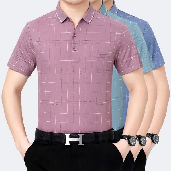 2021 new summer short sleeve middle age large casual men's mulberry silk t-shirt fashion poio shirt, White;black
2021 new summer short sleeve middle age large casual men's mulberry silk t-shirt fashion poio shirt, White;black