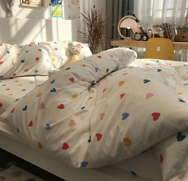 bedding sets cute sweet heart set teen,colorful fashion cotton twin full king home textile bed sheet pillow case duvet cover
bedding sets cute sweet heart set teen,colorful fashion cotton twin full king home textile bed sheet pillow case duvet cover