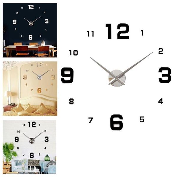wall clocks fashion 3d big size clock mirror surface stickers diy living room decor large watch office house creative gift
wall clocks fashion 3d big size clock mirror surface stickers diy living room decor large watch office house creative gift