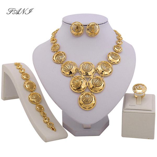 jewelry sets 2021 fashion african beads set gold color crystal wedding women bridal accessories dubai for wholesale customer, Black
jewelry sets 2021 fashion african beads set gold color crystal wedding women bridal accessories dubai for wholesale customer, Black