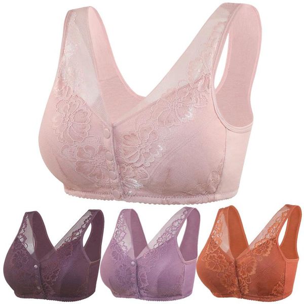 bustiers & corsets women's comfortable large size unrimmed lace bras adjustable sports front closure tube extra-elastic breathable und, Black;white
bustiers & corsets women's comfortable large size unrimmed lace bras adjustable sports front closure tube extra-elastic breathable und, Black;white