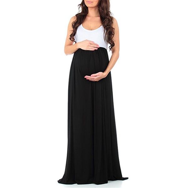 black whtie women's sleeveless ruched maternity dress kleider damen casual pregnancy clothing dresses, White
black whtie women's sleeveless ruched maternity dress kleider damen casual pregnancy clothing dresses, White