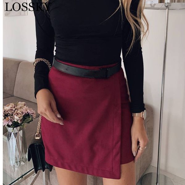 women summer solid bodycon mini skirt colot split slim warp short pencil skirts womens work saia faldas mujer moda 210520, Black
women summer solid bodycon mini skirt colot split slim warp short pencil skirts womens work saia faldas mujer moda 210520, Black