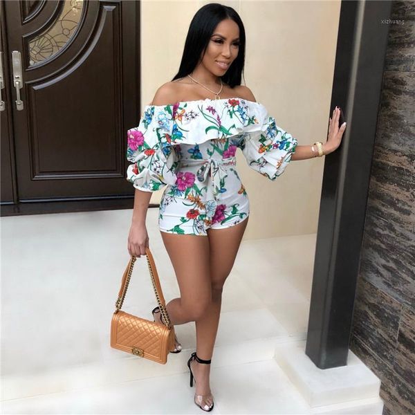 women's jumpsuits & rompers print off shoulder women playsuits summer floral printed casual street outfit sashes short jumpsuit romper, Black;white
women's jumpsuits & rompers print off shoulder women playsuits summer floral printed casual street outfit sashes short jumpsuit romper, Black;white