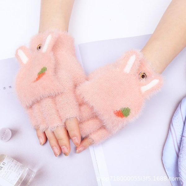 five fingers gloves fur mittens plush fingerless cold driving glove winter soft warm thick for women girl half finger flip, Blue;gray
five fingers gloves fur mittens plush fingerless cold driving glove winter soft warm thick for women girl half finger flip, Blue;gray