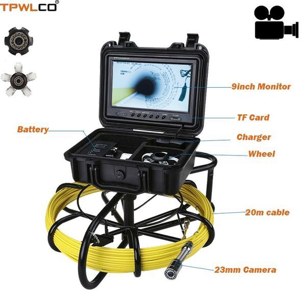 9inch display industrial endoscope inspection camera system with dvr function 20m fiberglass cable 23mm pipe head ip cameras
9inch display industrial endoscope inspection camera system with dvr function 20m fiberglass cable 23mm pipe head ip cameras