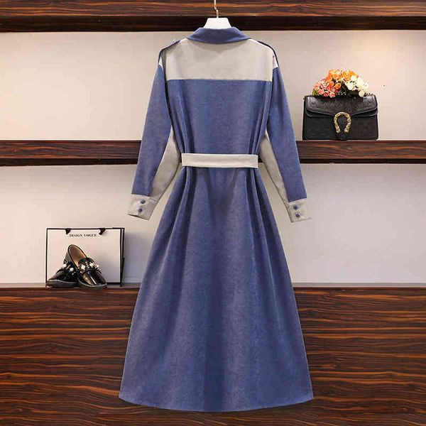 casual dresses winter new velvet women dress lapel temperament slim mid-length splicing colour female pencil vestidos fr1w, Black;gray
casual dresses winter new velvet women dress lapel temperament slim mid-length splicing colour female pencil vestidos fr1w, Black;gray