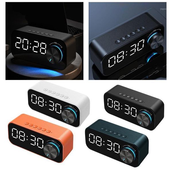portable alarm clock bluetooth 5.0 subwoofer speaker snooze music player other clocks & accessories
portable alarm clock bluetooth 5.0 subwoofer speaker snooze music player other clocks & accessories