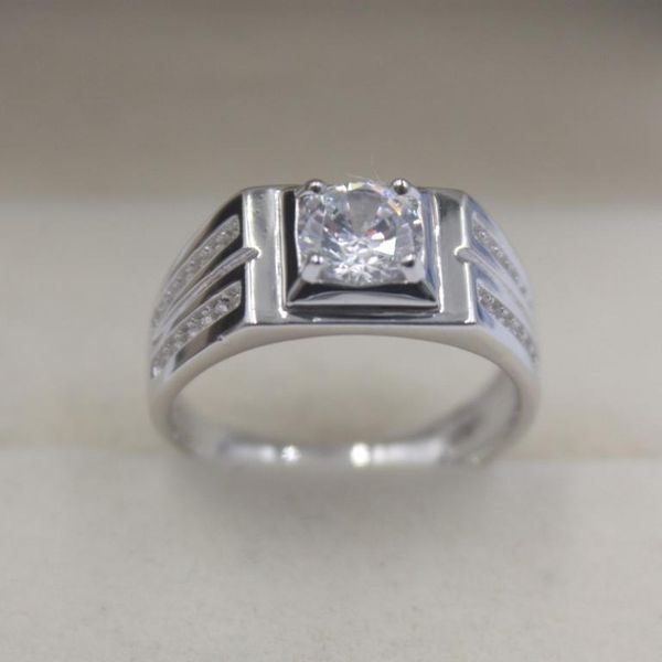 cluster rings 925 sterling silver men's diamond ring domineering personality open simulation wedding internet celebrity style, Golden;silver
cluster rings 925 sterling silver men's diamond ring domineering personality open simulation wedding internet celebrity style, Golden;silver