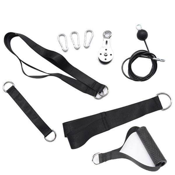 accessories pulley system triceps training equipment set sturdy multi-function fitness exerciser workout cable machine attachments for gym
accessories pulley system triceps training equipment set sturdy multi-function fitness exerciser workout cable machine attachments for gym